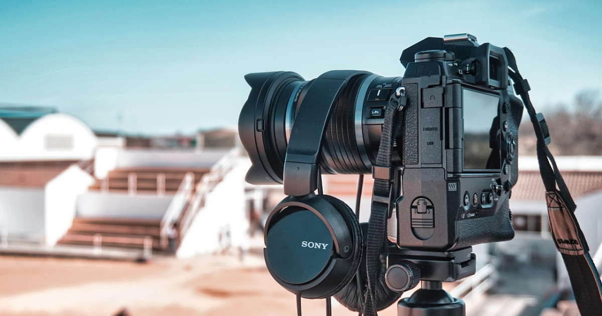 professional video production team equipment
